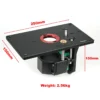 router lift plate