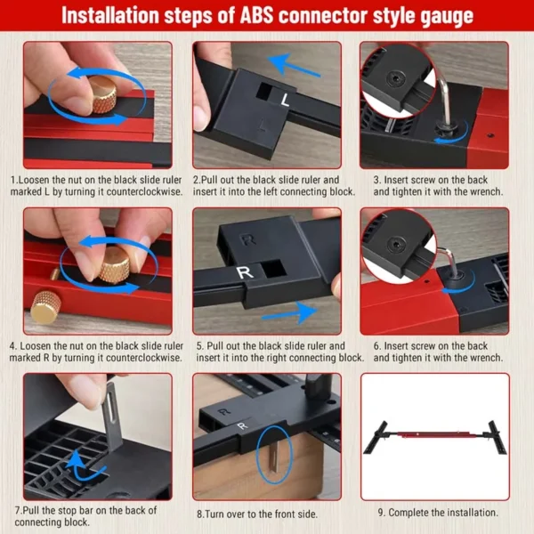 adjustable stair tool