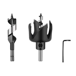Wood door lock drill bit