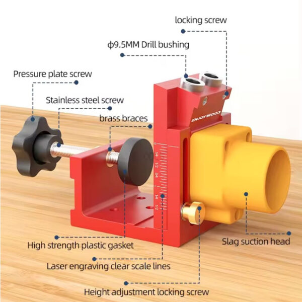 Pocket hole jig