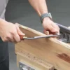 squaring board edges with straight edge
