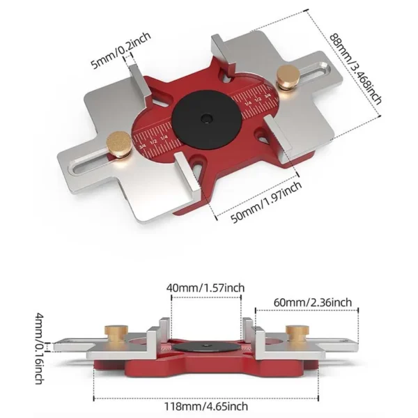 Wood Router Slotting Locator
