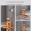 Z51-8 Cabinet door installation positioner