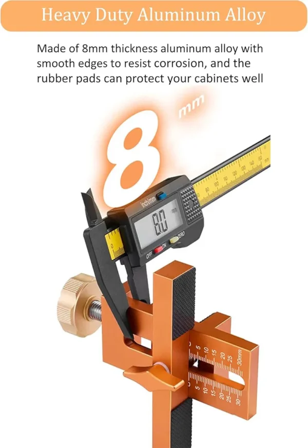 Z51-9 Mounting jig for attaching hinges