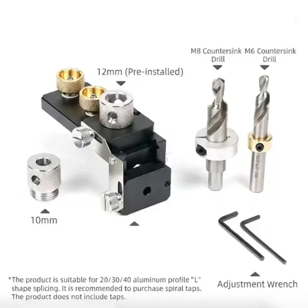 2020/3030/4040 Profile Drill Jig